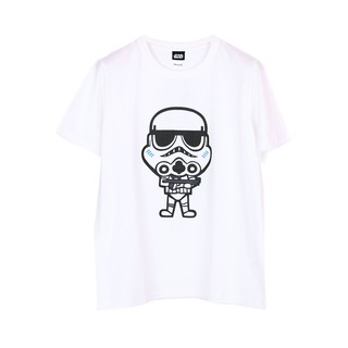 เสื้อยืดJosilins เสื้อยืด ผู้ชาย   ลิขสิทธิ์  สตาร์ วอร์ส  Star Wars  เสื้อคอกลม หลากลาย ผ้ายืด สีขาว ชุดนอน     เสื้อผู