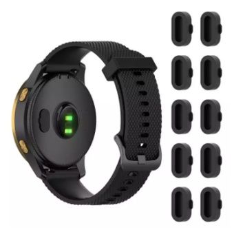 จุกปิดกันฝุ่น 10ชิ้น Garmin forerunner 245 / 935 / 945 / Fenix5,5s,5X / Venu / Instinct / Vivoactive3 /