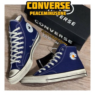 รองเท้าหุ้มข้อCONVERSE PEACEMINUSONE รองเท้าคอนเวิร์สพร้อมกล่อง