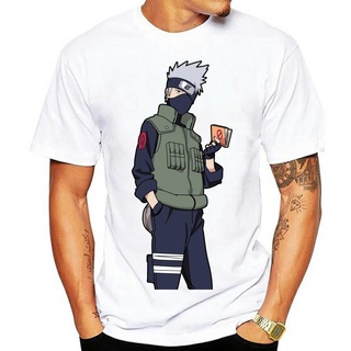 เสื้อยืดผ้าฝ้าย Kakashi เสื้อยืด ลายการ์ตูนอนิเมะ 3 (1)