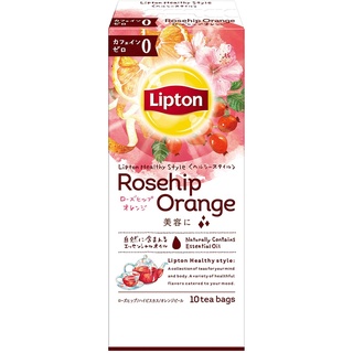 ชาลิปตันโรสฮิปผสมส้ม Lipton Healthy Style Rosehip Orange Tea Tea Bags 10 Bags