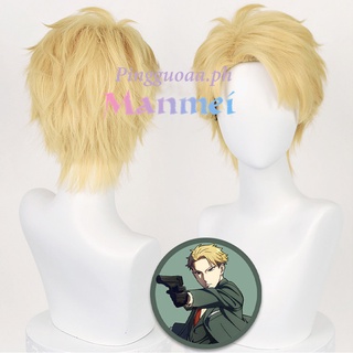 Manmei Spy×Family Loid Forger Cosplay Short Wig Anime Twilight Roido Foja Headgear Heat-resistant Fiber Hair