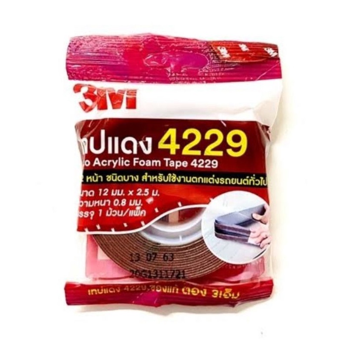 3M เทปแดง เทป 2 หน้า 4229