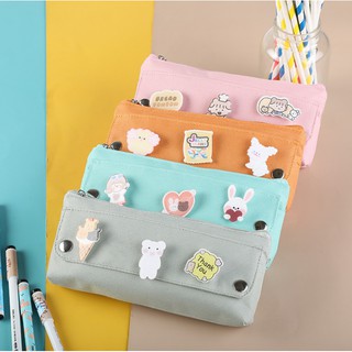 💥กระเป๋าใส่ดินสอ💥กล่องดินสอเด็ก กล่องดินสอปั๊มนูน3มิติ ลาย Unicorn, Mermaid สวยหรูดูแพง(งานเทียบ Smiggle) เกรด A++ 🍭