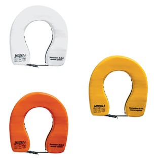 ห่วงชูชีพทรงเกือกม้า 140N Horseshoe Lifebuoy "Basic I" 140N Orange, White, Yellow [Lalizas - 20530, 20540, 20540]