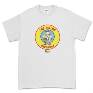 เสื้อยืด พิมพ์ลาย Breaking BAD LOS POLLOS HERMANOS สําหรับผู้ชาย