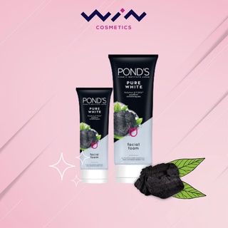 Ponds Pure White Pollution Out Purity Facial Foam D-Toxx 50/100g. พอนด์ส เพียว ไวท์ เฟเชียล โฟม โฟมล้างหน้าสูตรดีท็อกซ์