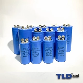คาปาซิเตอร์สตาร์ท แคปสตาร์ท 200uF 250V. คาปาซิเตอร์ ยี่ห้อ LMG ขนาด 45x100mm. (กว้างxยาว) แบรนด์ชั้นนำส่งออกทั้วโลก