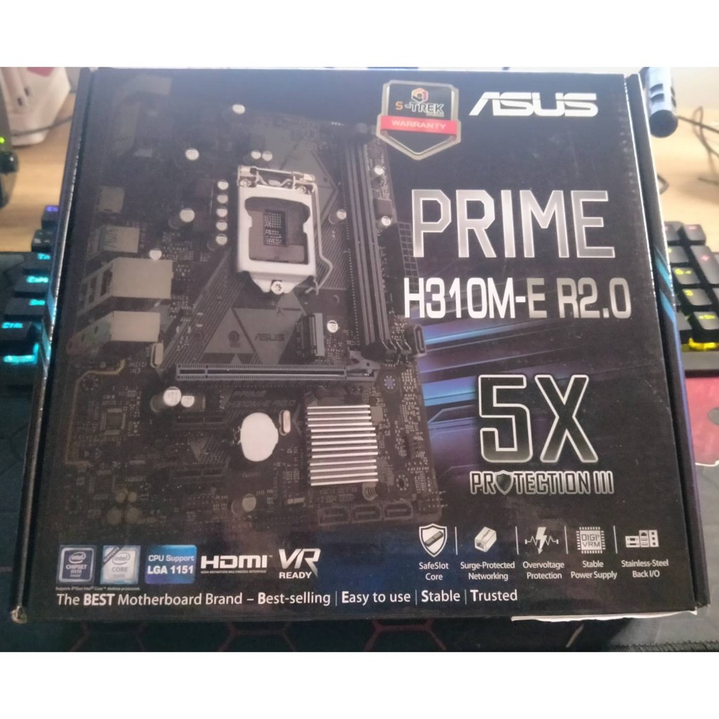 เมนบอร์ด H310M-E มือสองสวยๆๆ