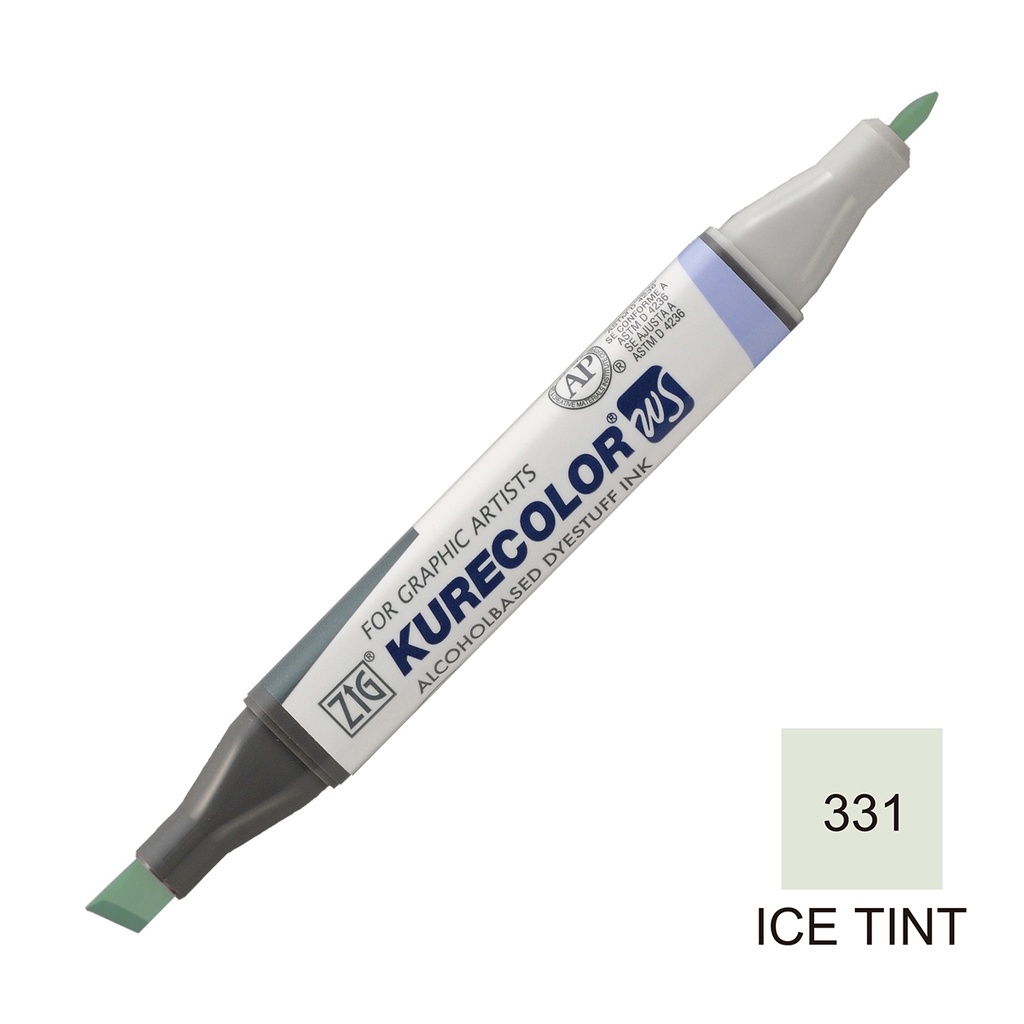 Kuretake ZIG Kurecolor Twin WS - 331 Ice Tint - Art Marker Design Marker - KC-3000N/331