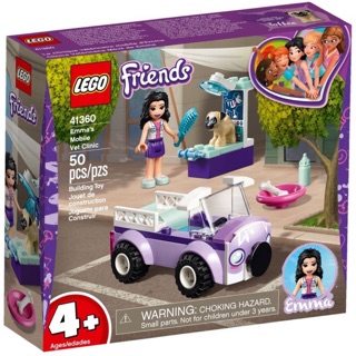 LEGO Friends 41360 Emmas Mobile Vet Clinic ของใหม่ ของแท้💯