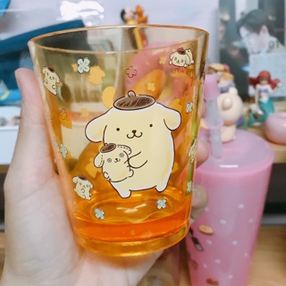 แก้วน้ำ Pompom purin พร้อมส่งจ้า