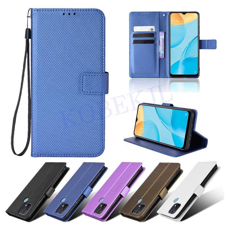 OPPO A15S A15 A16 A5S A54 A55 5G OPPOA15 S OPPOA15S Case Flip Diamond PU Leather Wallet Card Slot Ph