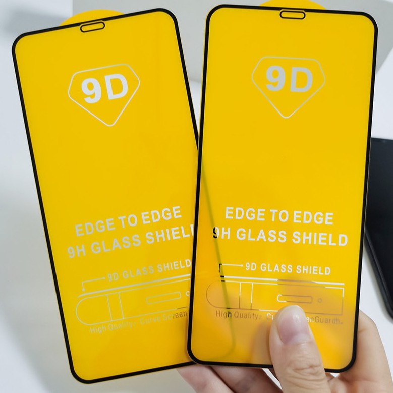 ⚡ถูกสุด⚡ ฟิล์มกระจก iPhone เต็มจอ Glass Film 9D ของแท้ Apple iPhone 11PRO | X | XS | 8 | 7 รุ่นกาวเต็มแผ่น 9H