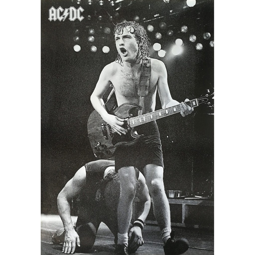โปสเตอร์ รูปถ่าย คอนเสิร์ต วง ดนตรี เอซี/ดีซี AC/DC POSTER 24”x35” Inch ...