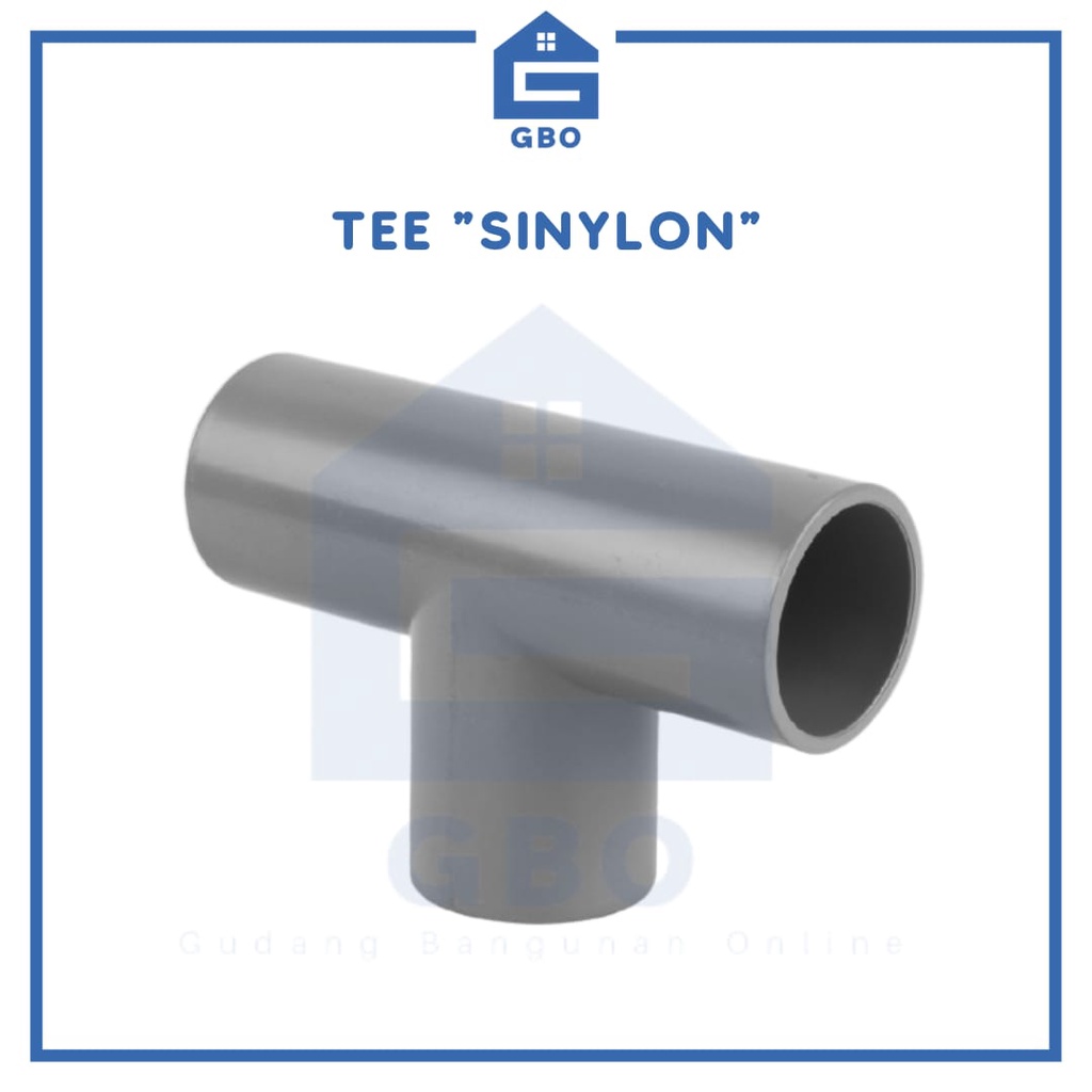 SINYLON - TEE (AW) 3/4" / TEE 3/4 INCH / PIPE WRENCH / PVC PIPE FITTING (3 ชิ้น)