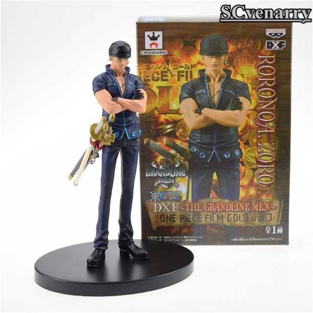 Banpresto One Piece 5.9-inch Film Gold Monkey D Luffy DXF Sculpture, The Grandline Men Volume 1 (Japan Import