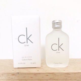 🔥🔥🔥 พร้อมส่ง 📌Calvin Klein CK ONE EDT 15 ml. (Travel Size)