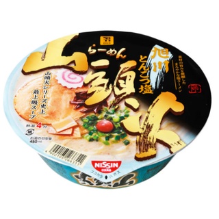 [ส่งตรงจากญี่ปุ่น] Nissin " Santouka " Asahikawa Tonkotsu เกลือราเมงทันที 1 แพ็ค ใหม่