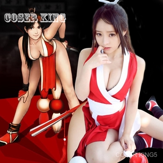 ผู้ใหญ่อะนิเมะคอสเพลย์ปาร์ตี้ฮาโลวีนเซ็กซี่เชียงใหม่ Shiranui Dance COSPLAY เครื่องแต่งกายเซ็กซี่ King of Fighting เกมชุ
