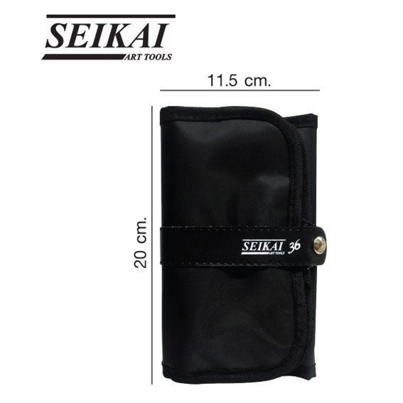 กระเป๋าใส่ดินสอ Seikai 36 สี SE036-BK