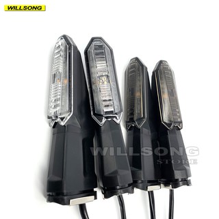 ไฟเลี้ยวด้านหลัง LED สำหรับรถจักรยานยนต์ Kawasaki Z250SL Z750 Z1000 Z1000SX ER6F ZX6R ZX10R NINJA 300/400/650/650R/1000