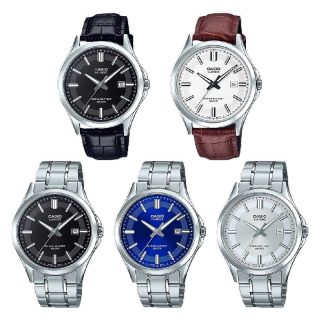 โปรโมชั่น : CASIO ของแท้ รุ่น MTS-100D MTS-100L นาฬิกาผู้ชาย กระจกกันรอย แบตเตอรี่10ปี สายสแตนเลส สายหนัง MTS100 MTS100D MTS-100