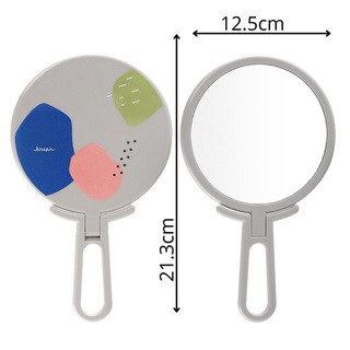 Kinepin Hand Mirror “Simple” กระจกถือ พับตั้งได้ กระจกแต่งหน้า กระจกเครื่องสำอาง 1ชิ้น