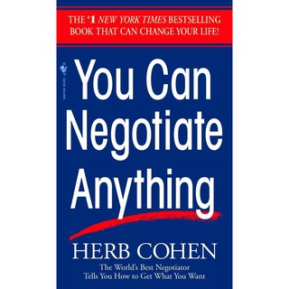 You Can Negotiate Anything (Reissue) [Paperback]