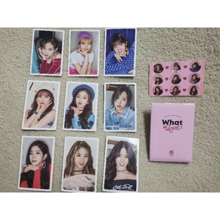 การ์ดรอบพรี What is Love? TWICE