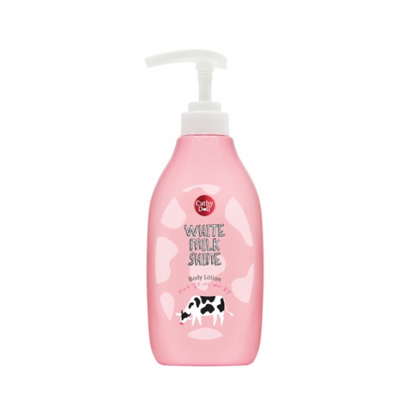 Cathy Doll เคที่ดอลล์ บอดี้ โลชั่น ไวท์มิลค์ไชน์ 450ml