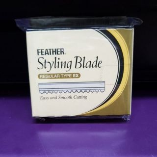 FEATHER styling blade ใบมีดซอย เซบัสเตียนกล่องเหลือง