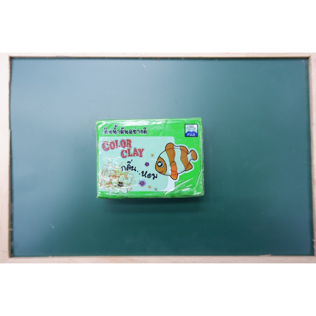 ดินน้ำก้อนเล็ก 150กรัม ไร้สารพิษ ดินปั้น ยี่ห้อฟูจิ(Fuji)    มีครบทุกสี ปลอดภัยไร้สารพิษ  ดินน้ำมัน ดินสี ราคา ถูกที่สุด ดีลบีเคเค แกลเลอรีภาพที่ 6