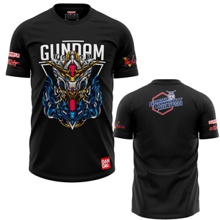 เสื้อยืดแขนสั้น พิมพ์ลาย BAJU Jersey GUNDAM KEPALA สําหรับผู้ชาย และผู้หญิง