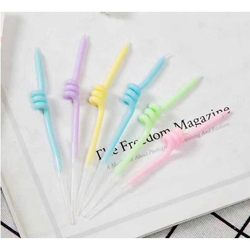 A51 🎂ถูกที่สุด🎂 เทียนวันเกิด เทียนปักเค้ก พร้อมส่งในไทย - รูปที่ 3