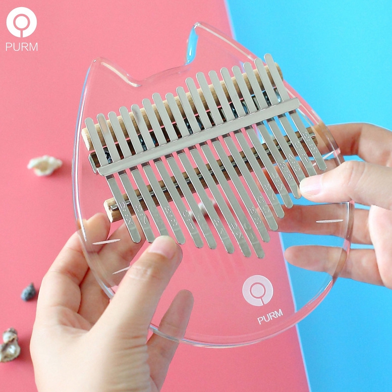 คาลิมบ้าเปียโนนิ้วมือ 17 คีย์ keys Kalimba Thumb Piano Acoustic Finger ...