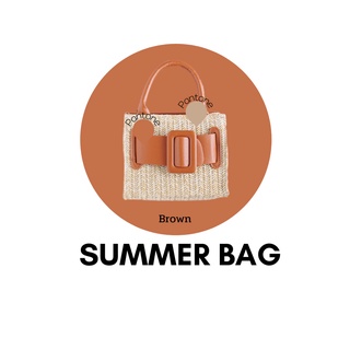 Summer Bag Brown [[พร้อมส่ง]]