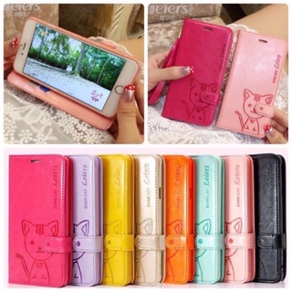 ฝาพับDomi cat ใช้สำหรับOPPO รุ่นA98/A78/A17/A17K/A57/A77/A77S/A96(4G)(สินค้าตรงส่งจากไทย)