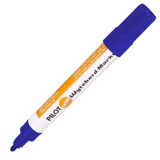 CWD ปากกาไวท์บอร์ด หัวกลม หัวตัด Pilot ไพล็อต 6 สี น้ำเงิน แดง ดำ เขียว ชมพู ม่วง