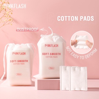 PINKFLASH Make-Up Cotton 100% Natural and Uniquely Manufactured Smooth Texture Cottons Pads Facial Cleansing Cotton