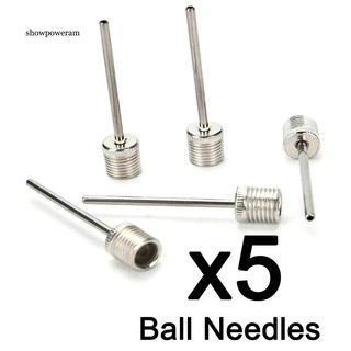 SPAM  5Pcs US Type Metal Inflator Ball Needles Pin for Basketball Soccer Football