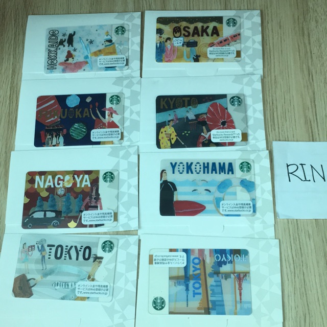 Starbucks card japan