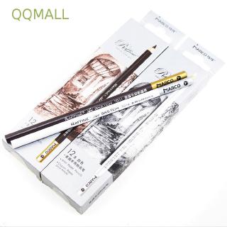 Qqmall ดินสอสีน้ำตาล / สีขาวปลอดสารพิษ