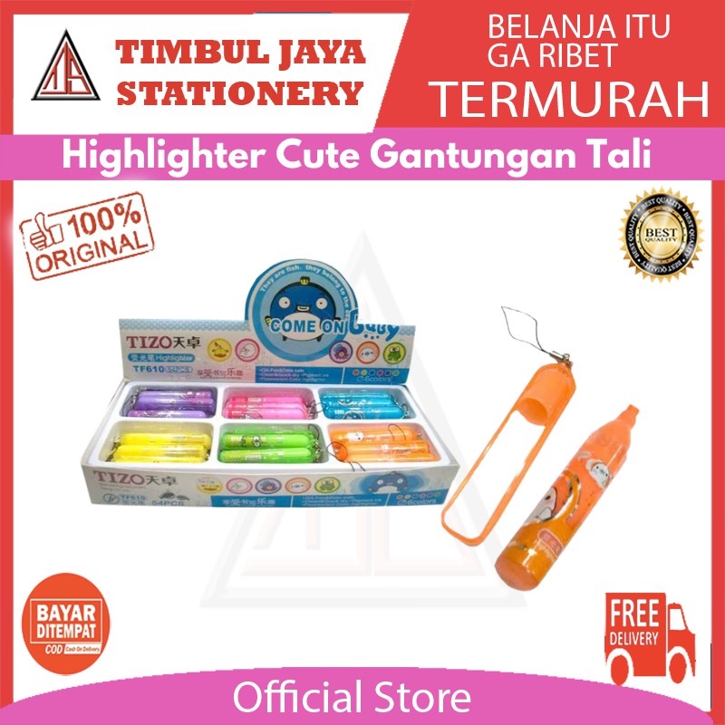 GANTUNGAN ไม้แขวนเชือกไฮไลท์น่ารัก 6 สี tf610 เนื้อหา 6 ชิ้น