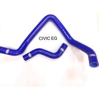 B.S.D ท่อหม้อน้ำซิลิโคน CIVIC EG 1992-1996(SAMCO สีน้ำเงิน)