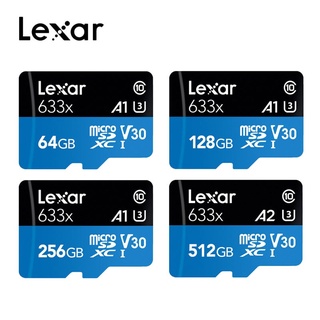 Lexar  512GB micro sd card 16GB 32GB 64GB 128GB 256GB high speed SDXC/SDHC Flash Memory Card micro sd for smartphone