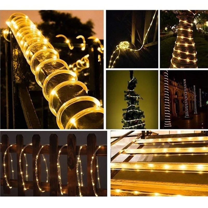 หลังการขายSolar String Fairy Lights 24m 3Color 7M Warm White Lights ...