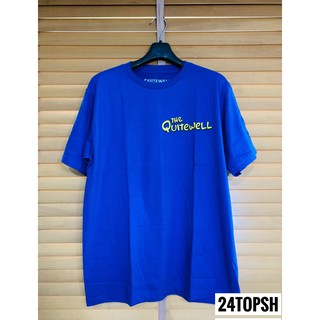 เสื้อยืดแนวสตีท แบรนด์ "QUITEWELL" ลาย SADBOY