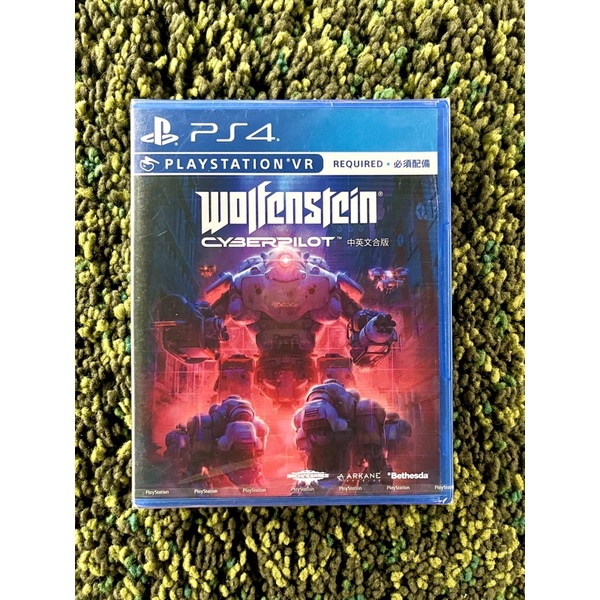 แผ่นเกม ps4 มือหนึ่ง / Wolfenstein Cyberpilot / zone 3