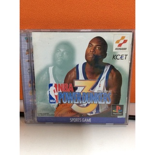 แผ่นแท้ [PS1] NBA Power Dunkers 3 (Japan) (SLPM-86060) Basketball